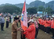 Kwarcab Pangkep Gelar Apel Besar Peringatan Hari Pramuka Ke-64 Tahun 2025