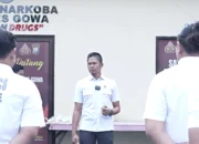 Bersih dari Narkoba, Satresnarkoba Polres Gowa Jadi Contoh