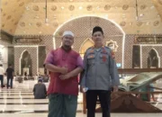 Wakapolsek Bontoala Patroli Mesjid dan kontrol Personil Pengamanan Tarwih