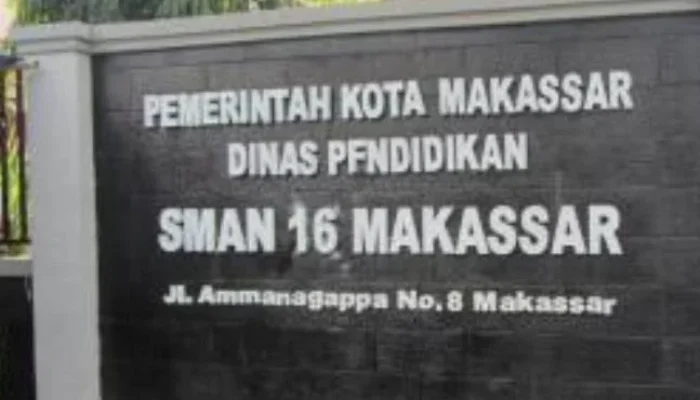 Diduga Tak Optimal, Kepsek SMAN 16 Makassar Diminta Dievaluasi