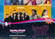 Grand Launching Lessgoo Hadir di Makassar, Suguhkan Drone Show Perdana dan Deretan Artis Nasional