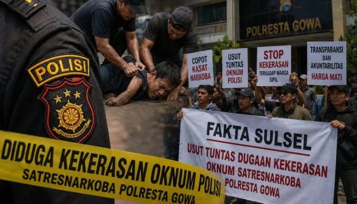 Krisis Kepercayaan Mengintai: FAKTA Sulsel Ultimatum Polresta Gowa Usut Tuntas Dugaan Kekerasan Anggota