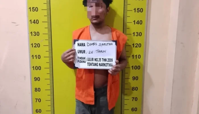 Miliki Sabu dan Coba Kabur, Seorang Pria Dibekuk Satresnarkoba Polresta Deli Serdang dan Polsek Pagar Merbau
